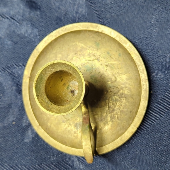 Vintage Brass Candle Holder - Picture 2 of 4